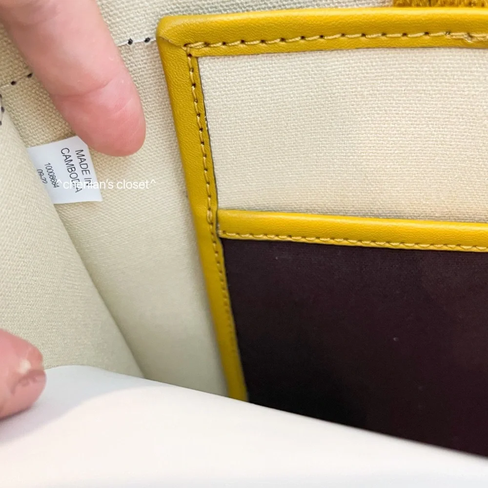 🔥NeW! Tory Burch Twill Tory Tote - Picture 12 of 13